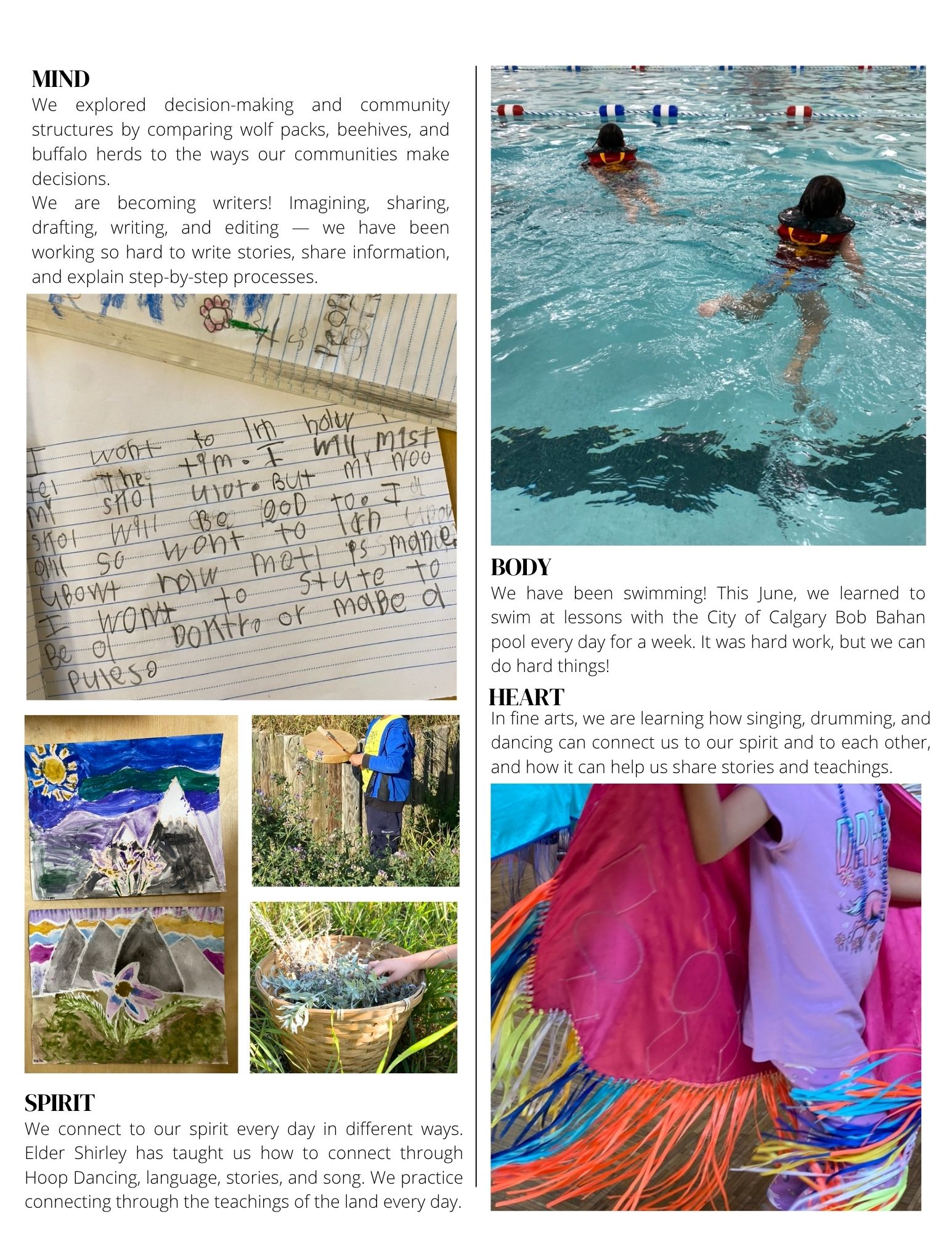 June 2026 Learning Update Grade 1 & 2